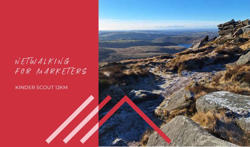 Netwalking for Marketers: Kinder Scout 12km