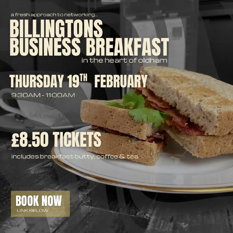 Billingtons Business Breakfast February