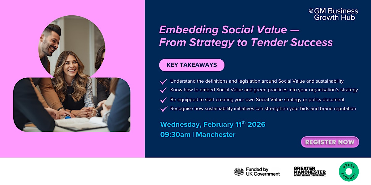 Embedding Social Value - From Strategy to Tender Success