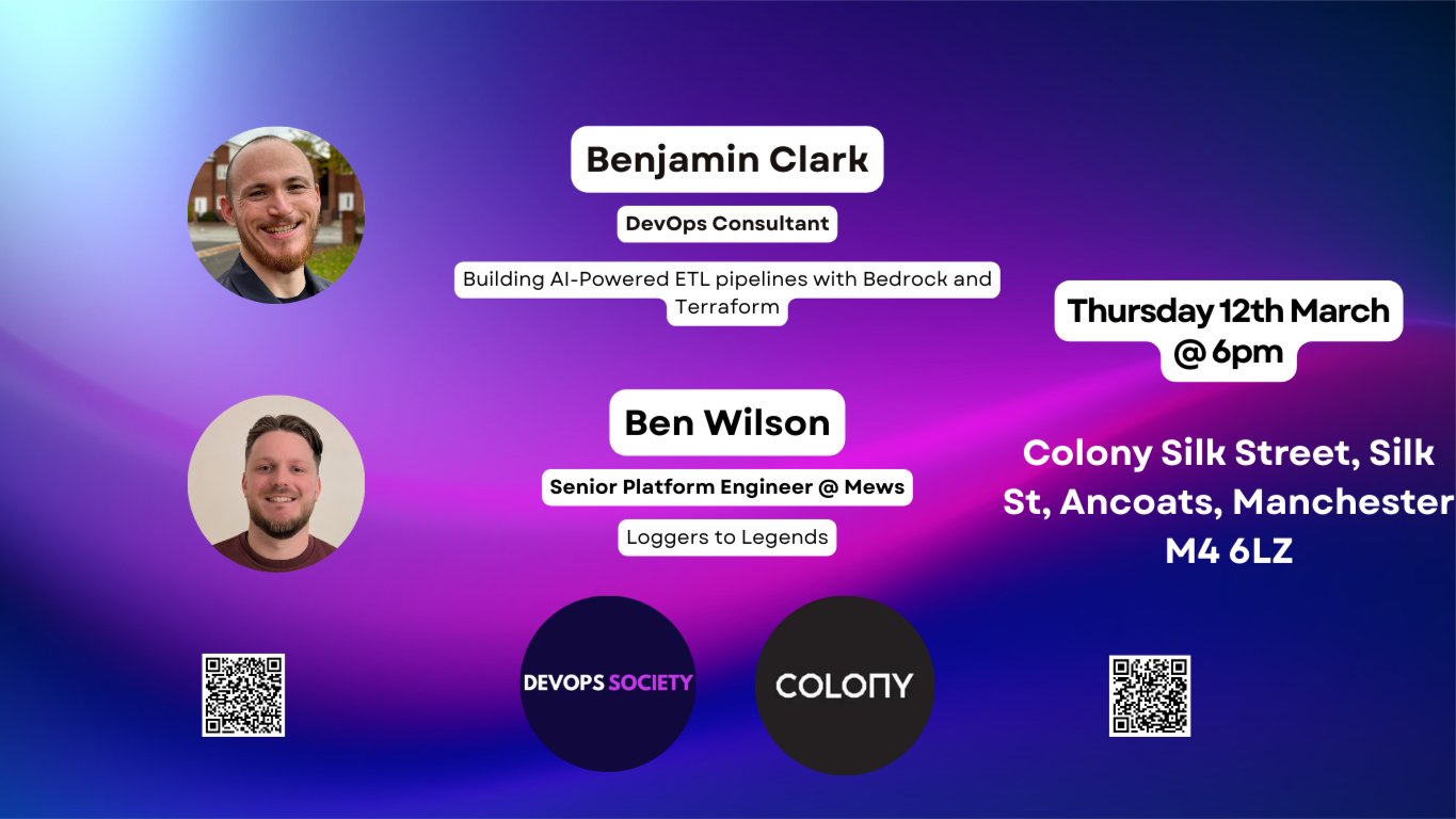 DevOps Society - Manchester meetup March 2026
